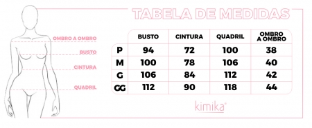 tabela de medidas