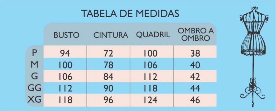 Tabela de Medidas