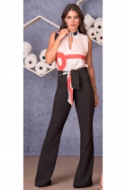 CONJUNTO KÍMIKA CALÇA EM DUAS BASES ESTAMPADO.