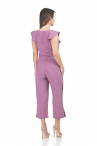 CONJUNTO KÍMIKA CALÇA PANTACOURT ROXO.