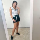 CONJUNTO DE SHORT KÍMIKA DESPOJADO/CHIC COM ESTAMPA EXCLUSIVA