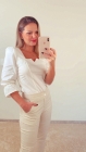 BLUSA AVULSA KÍMIKA EM ALGODÃO E MANGA DE LAISE OFF WHITE